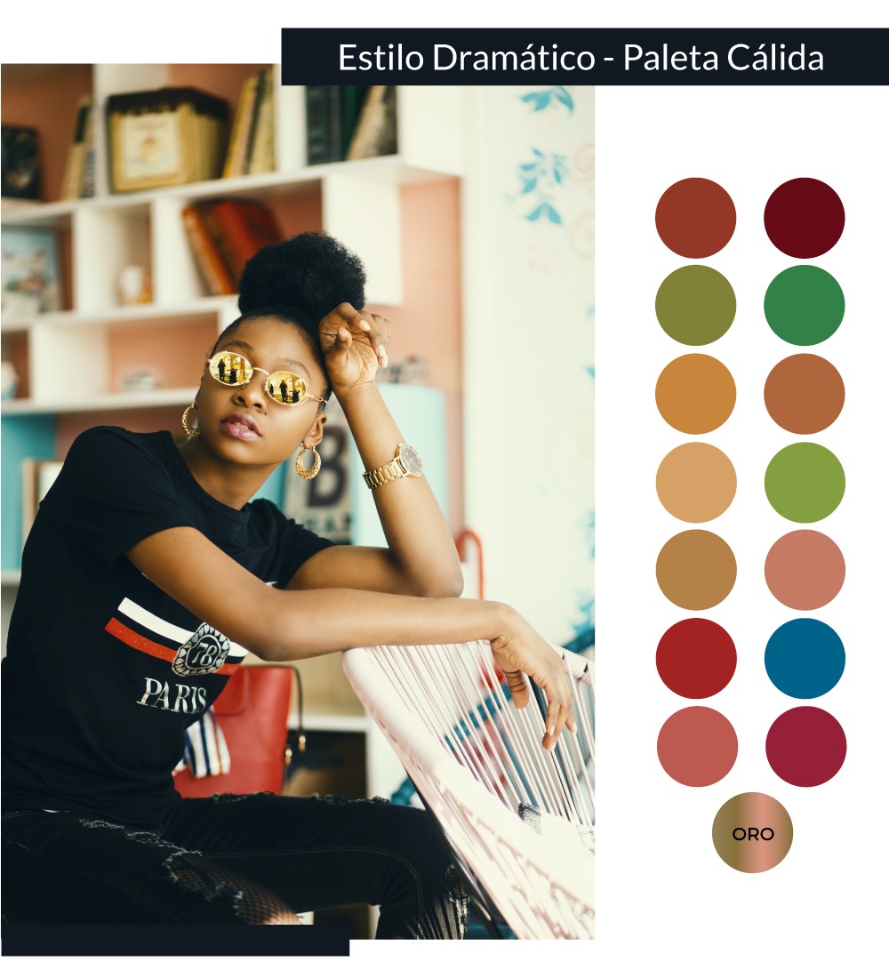 Estilo Dramático - Cálido - Unisex - Modo Moda